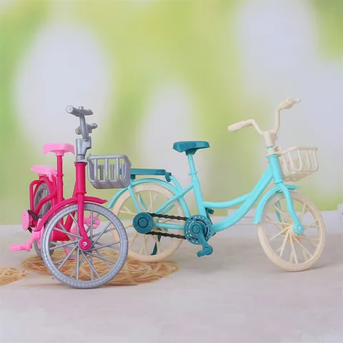 Miniatuur Fiets Model Speelgoed Retro Kunststof Fiets Ornament Rolverdelingsspeelgoed Kinderen Bureau Decor Cadeau