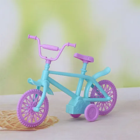 Miniatuur Fiets Model Speelgoed Retro Kunststof Fiets Ornament Rolverdelingsspeelgoed Kinderen Bureau Decor Cadeau