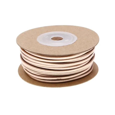PU Leather Cord Flexible Braided String Soft Faux Leather Thread For DIY Jewelry Making Bracelet Necklace Craft Supply