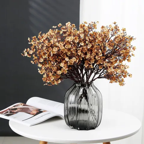 Fiori di Seta Gipsofila Artificiali Steli Finti di Gipsofila per Decorazione Floreale per Feste di Matrimonio a Casa Composizione in Vaso