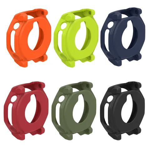 Smartwatch Protective Case For Amazfit T Rex Ultra 2 Silicone Hollow Bumper Cover Shockproof Sports Watch Shell Accessories