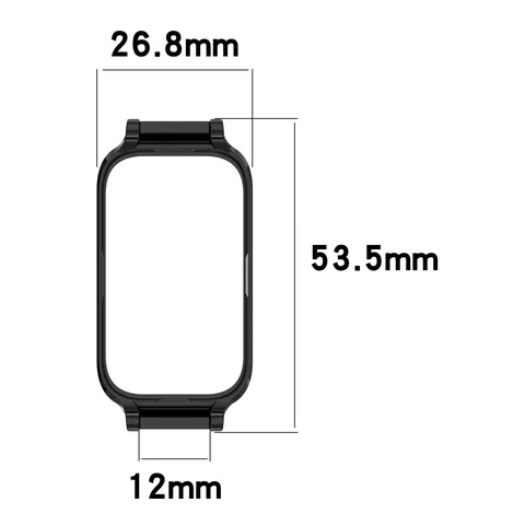 Schutzhülle Für Redmi Band 3 Mi Band 9 Active Antisturz PC Smartwatch Abdeckung Klar Schwarz Weiß Zubehör