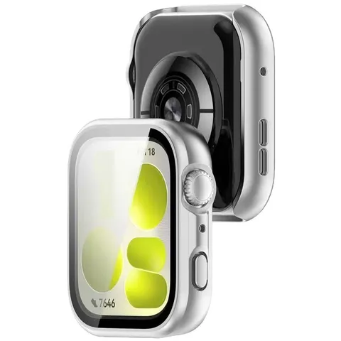 Smartwatch Beschermhoes Voor Fit5 PC Harde Frame Gehard Glas Screenprotector All-in-One Antival Schaal