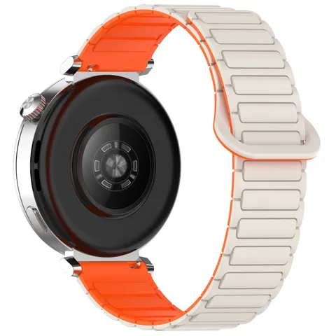 Μαγνητικό Λουράκι Smartwatch από Σιλικόνη Ανταλλακτικό Λουράκι Μαλακό Αδιάβροχο Αθλητικό Βραχιόλι Μόδας