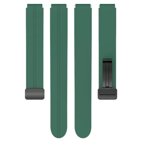 Correa de Reloj de Silicona Con Cierre Plegable Magnético Correa de Repuesto Para Smart Band Accesorios de Pulsera