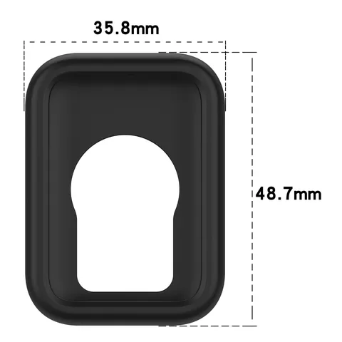 Funda Protectora de Silicona Para Xiaomi Band 8 Pro Cobertura Completa A Prueba de Golpes Carcasa de Goma Suave Accesorios para Smartwatch
