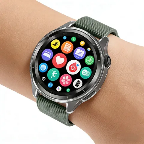 Smartwatch Protective Case For Smart Watch 5 PC Hard Cover Screen Protector Anti-Fall Shell Tech Accessories