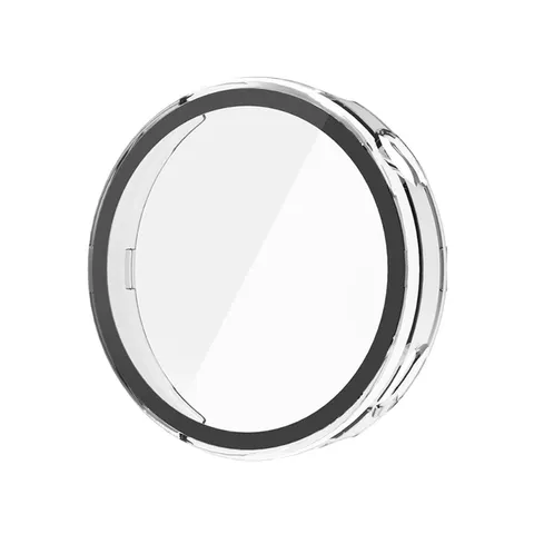 PC Alles-in-één Beschermhoes met Gehard Glas Screenprotector voor Huawei Watch GT6 41mm Smartwatch Antival Cover