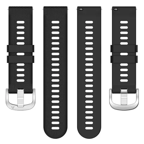 Universal Silicone Smart Watch Strap Replacement Band Soft Waterproof Wristband Compatible With Multiple Smartwatches