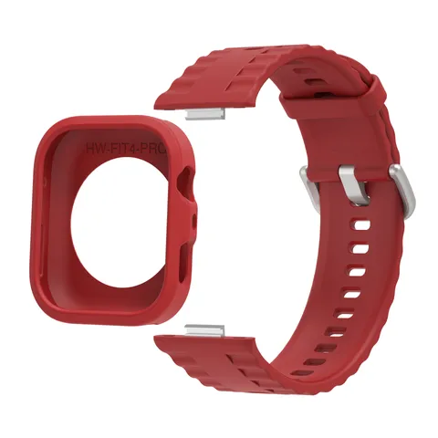 Soft Silicone Protective Case For Fit 4 Smartwatch Full Coverage Anti Drop Shockproof Flexible Bumper Shell Cover