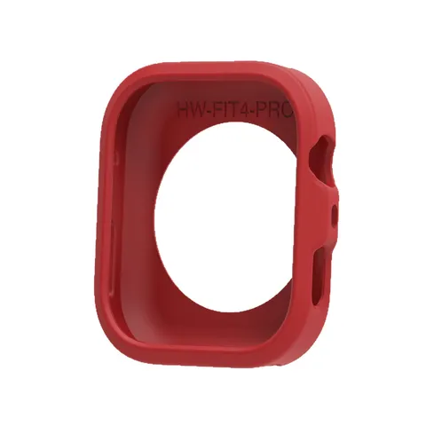 Soft Silicone Protective Case For Fit 4 Smartwatch Full Coverage Anti Drop Shockproof Flexible Bumper Shell Cover