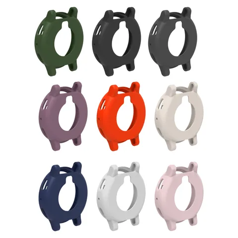 Silicone Protective Case For Active MAX Smartwatch Anti-Fall Soft Silicone Cover Full Protective Bumper Shell