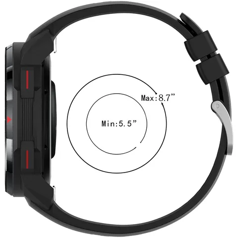 Silikon Ersatz Uhrenarmband Armband Für Smartwatch Wasserdicht Weich Sport Armband Uhrenzubehör