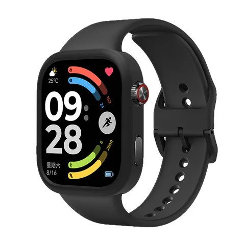 Silikon Schutzhülle Für Redmi Watch 6 Anti-Sturz Stoßfest Weiche Abdeckung Vollschutz Smartwatch Zubehör