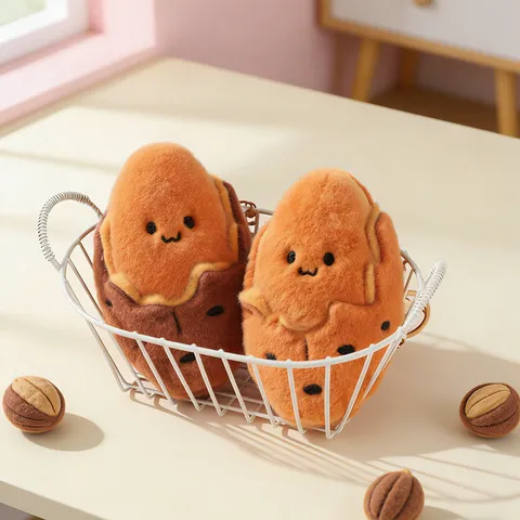 Kreative Abziehbare Süßkartoffel Durian Plüsch Schlüsselanhänger Anti-Stress Spielzeug Obst Puppe Tasche Anhänger Zubehör