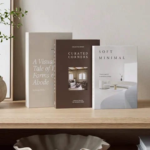 Nordic Minimalist Decorative Book Model Room Living Room Fake Book Desktop Ornament Photography Prop Book