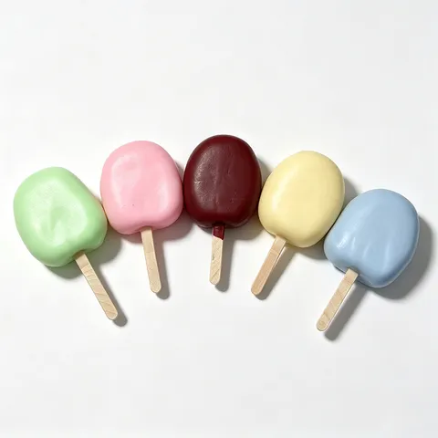Simulated Crispy Popsicle Squishy Toy Decompression Sensory Simulation Ice Cream Stress Relief Toy For Kids Adults Gift