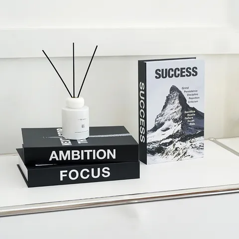 Modern Minimalist Decorative Fake Book Ornament Foldable Simulation Book Model For Office Coffee Table Home Decor