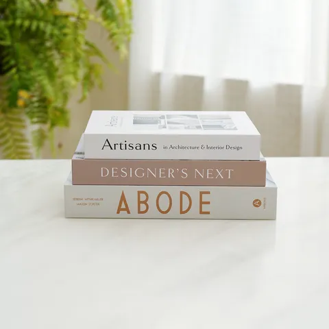 Modern Minimalist Decorative Fake Book Foldable Simulation Book Model For Coffee Table Bookshelf Home Interior Decoration