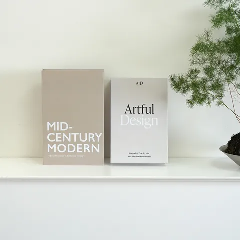 Minimalist Fake Book Coated Paper Decorative Book Coffee Table Storage Box Modern Home Decor Folding Style
