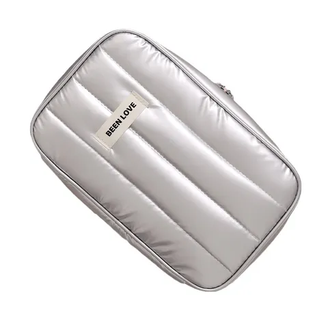 Tragbare Reise Digitale Aufbewahrungstasche Gesteppte Kabel Organizer Tasche Leichte Hand Held Kopfhörer Maus Powerbank Tasche