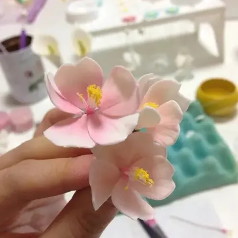 Stainless Steel Cherry Blossom Petal Fondant Cake Decorating Mold Baking Tool Kitchen Biscuit Cookie Cutter Set