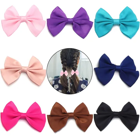 Polyester Dubbellaags Strik Accessoire Satijn Lint Handgemaakte Strik Voor DIY Kleding Schoenen Hoeden Tas Haar Decoratie Vrouwen Accessoires