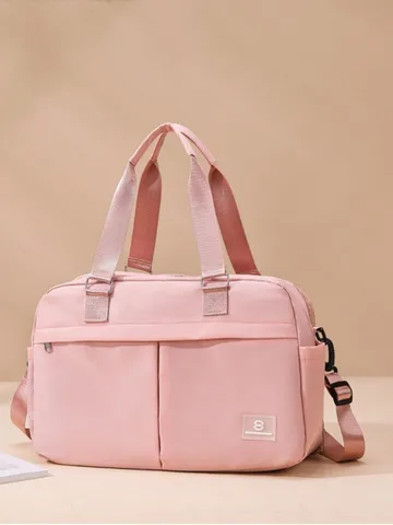 Large Capacity Travel Bag Waterproof Sports Fitness Duffle Bag Short Trip Luggage Storage Bag With Wet And Dry Separation
