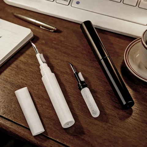 Earphone Cleaning Pen 3-In-1 Bluetooth Headphone Cleaning Kit Wireless Earbuds Case Cleaning Tool Portable Brush Metal Nib