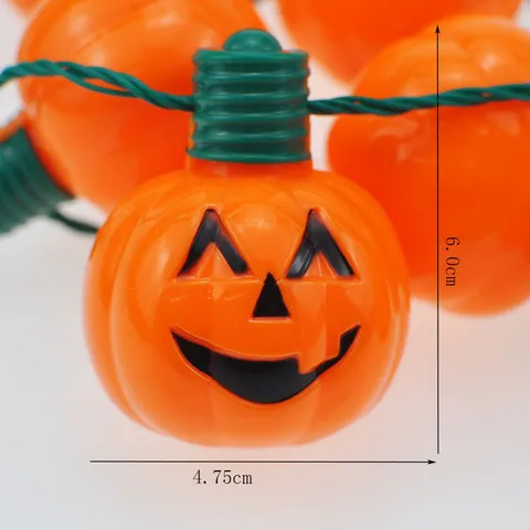 Halloween Kürbis LED Aufleuchten Halskette Kunststoff Kreative Glühen Hängende Dekoration Für Festival Kostüm Party Requisiten