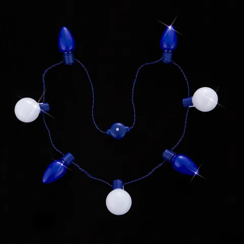 LED Leuchtende Halskette Leuchtende Glühbirne Kugel Anhänger Halskette Für Karneval Party Kostüm Dekoration Neuheit Leuchtende Party Artikel