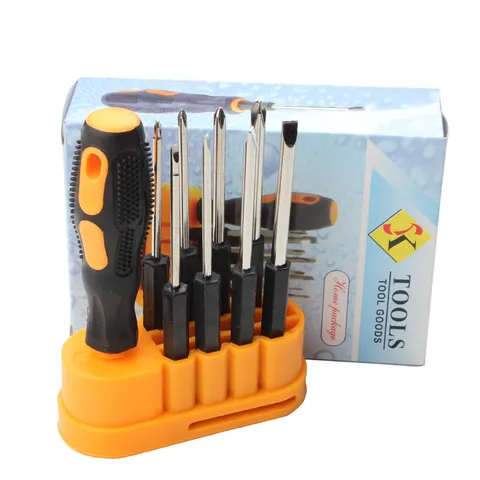 Household Multi-Functional Screwdriver Set Precision Bit Hand Tool Kit With Plastic Case