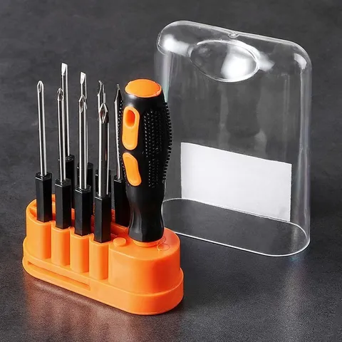 Household Multi-Functional Screwdriver Set Precision Bit Hand Tool Kit With Plastic Case