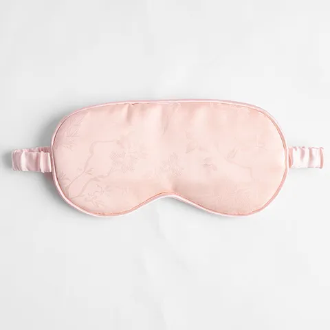 Retro Chinese Style Sleep Eye Mask Polyester Digital Printed Soft Comfortable Shading Eye Cover For Nap Travel Home Use