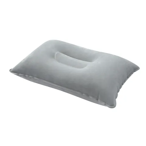 Aufblasbares Reisekissen Tragbare Nackenstütze Beflocktes Kissen Für Outdoor Camping Büro Nickerchen Schlaf Kissen Heim Reise Zubehör