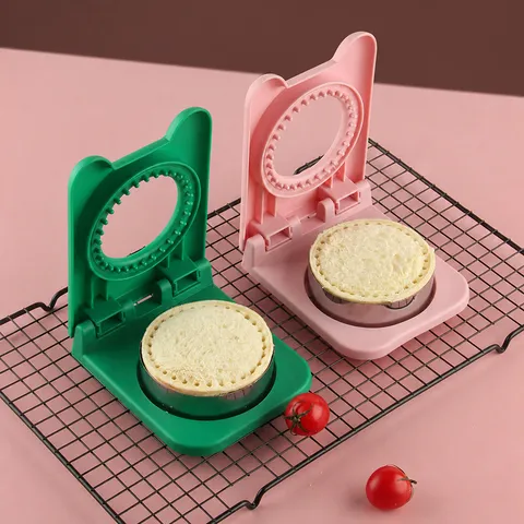Découpeur et Moule de Scellement de Sandwich Rond Protège-Main Machine à Poche de Toast Presse à Pain Outil de Pâtisserie Accessoires de Cuisine