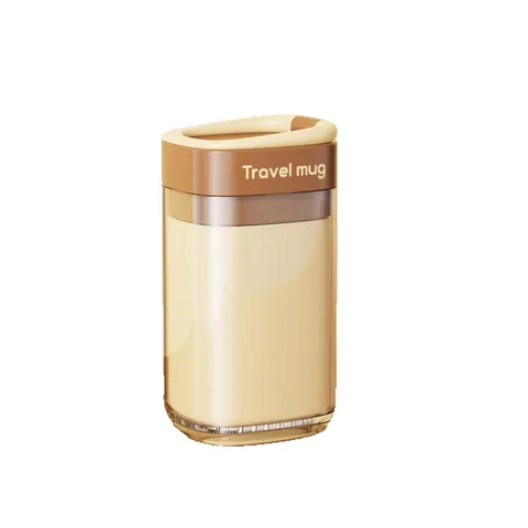 Portable Travel Gargle Cup Plastic Toothbrush Storage Box Sealed Leak Proof Mouthwash Cup Bathroom Travel Accessories