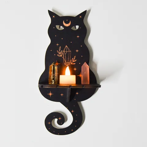 Bohemian Kxylino Radio Toichou Stand Diakomisis Kristallon Gothic Moon Cat Rafia Apothikefsis Kristallon Mavro Xylino Diakosmitiko Toichou
