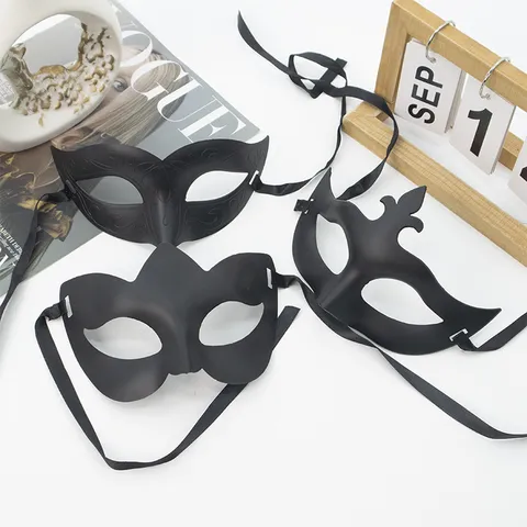 Halloween Retro Half Gelaat Masquerade Maskers Voor Vrouwen Mannen Vintage Venetië Carnaval Feest Masker Kostuum Rekwisieten Accessoire