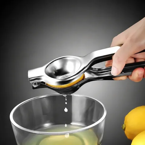 Stainless Steel Manual Lemon Squeezer Commercial Fruit Orange Juicer Hand Press Juicer Kitchen Tool For Home Cooking