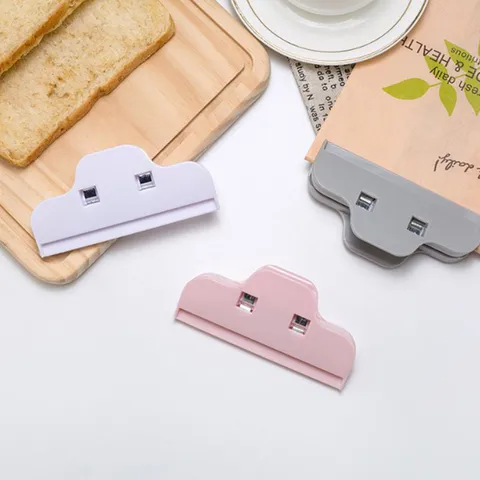 Household Plastic Food Sealing Clips for Kitchen Snack Bag Moisture Proof Storage Sealing Clip Fresh Keeping
