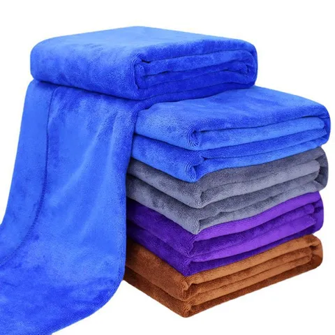 Thickened Microfiber Car Cleaning Towel Super Absorbent Quick Dry Car Wash Cloth Household Cleaning Cloth
