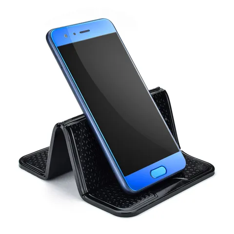 Multifunctional Car Anti Slip Mat Foldable Phone Holder PU Dashboard Sticky Pad Non Slip Mat For Car Interior