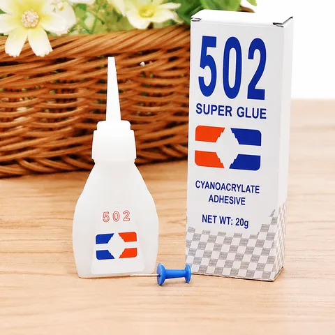 502 Superlijm Sterke Instant Lijm Sneldrogende Vloeibare Lijm Voor Plastic Metaal Schoenen Ambacht Doe Het Zelf