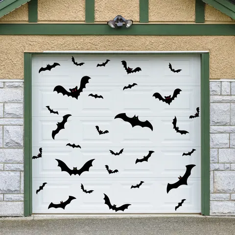 Halloween Adesivi Magnetici per Garage Auto Pipistrello Adesivi per Frigorifero Magnetici Morbidi Impermeabili Decorazioni per Feste