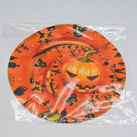 Halloween Pumpkin Eyeball Wall Floor Stickers Waterproof Removable PVC Scary Party Decoration Decals For Home Indoor