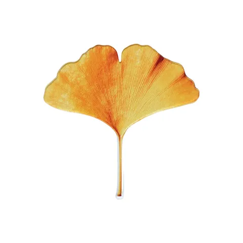 Transparent Acrylic Maple Leaf Bookmark Aesthetic Yellow Leaf Page Marker Cute Stationery For Reading School Supplies