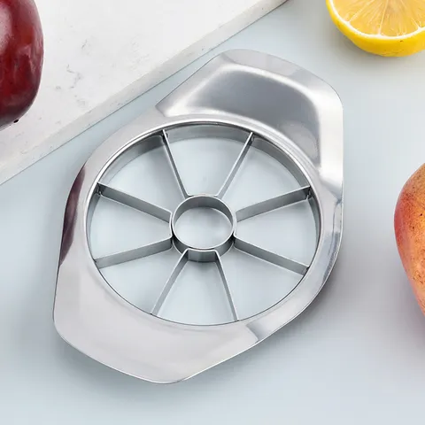 Stainless Steel Apple Slicer Fruit Cutter Corer Kitchen Fruit Divider Tool For Apple And Pear Fruit Cutting