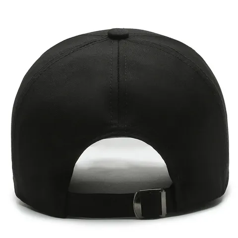 Herren Baseballkappe Baumwoll Polyester Outdoor Sonnenschutz Verstellbar Lässig Dad Hat Sport Mode Gewebtes Etikett Hut