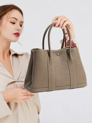 Sac Cabas en Cuir Véritable pour Femmes Grande Capacité Sac à Main de Commutateur Classique Sac Bandoulière Casual Sac à Main